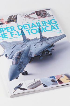 Super Detailing the F-14 Tomcat scale modelling book on white background
